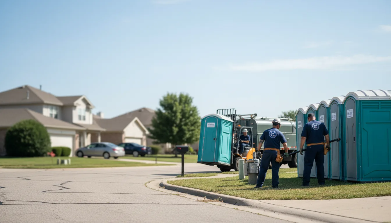 Porta Potty Rental in Compton, IL near me